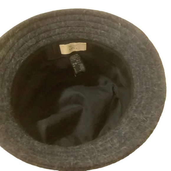 CA4LA Made in Japan Gray Wool Bucket Hat Designer Japanese Streetwear OS main image 4